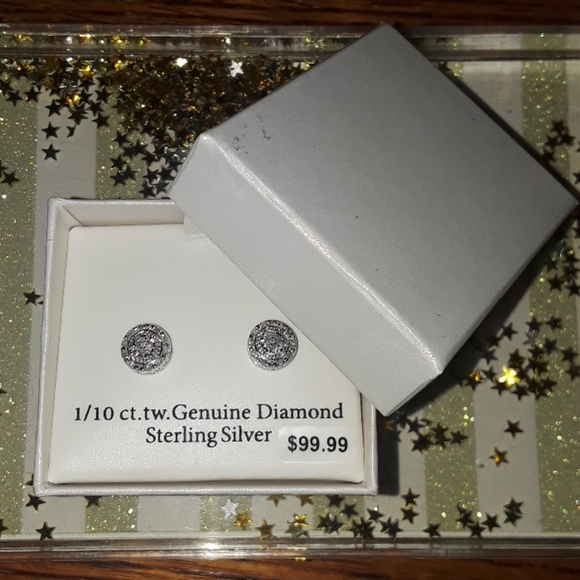 Diamond Stud Earrings - Picture 3 of 3